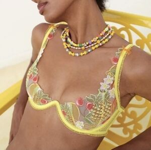 For‎ Love And Lemons Mirabelle Underwire Bra